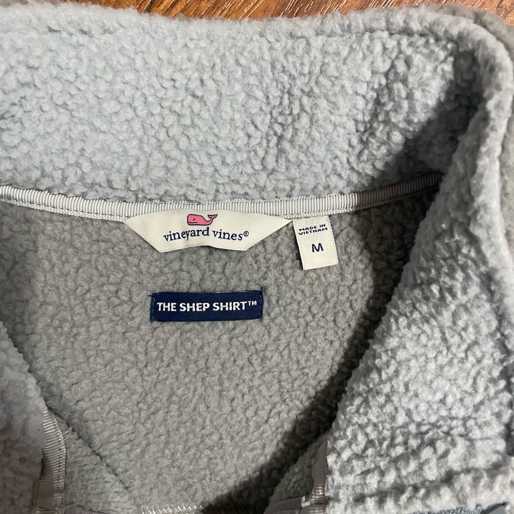 Vineyard vines women’s fleece 3/4 zip pullover - Picture 2 of 4